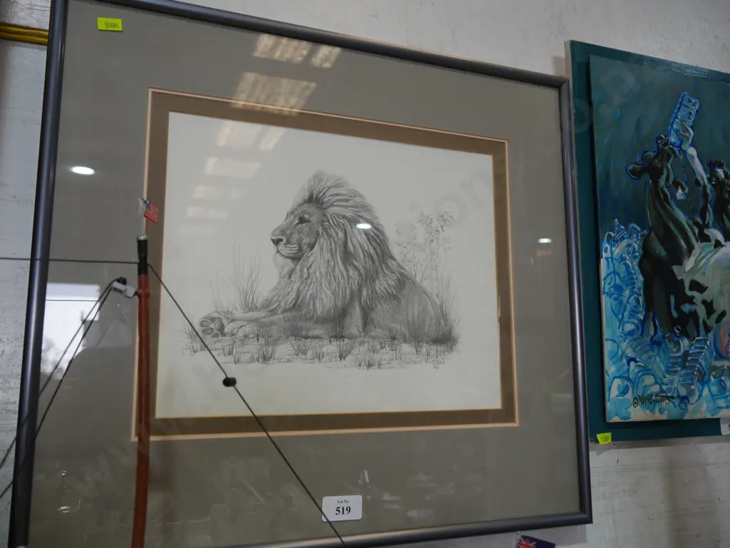 Pencil sketch by C Marsden Huggins Image 1++