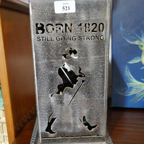 Johnnie Walker solar light