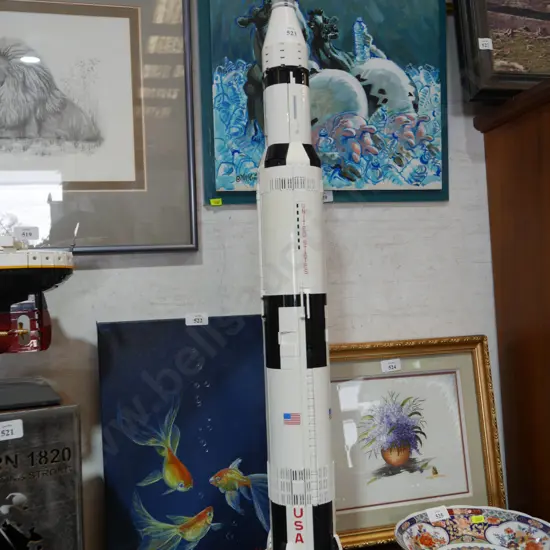 LEGO model Saturn V