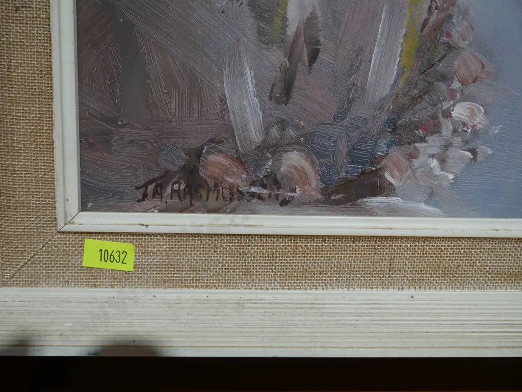 Oil painting by J A Rasmussen Image 1++