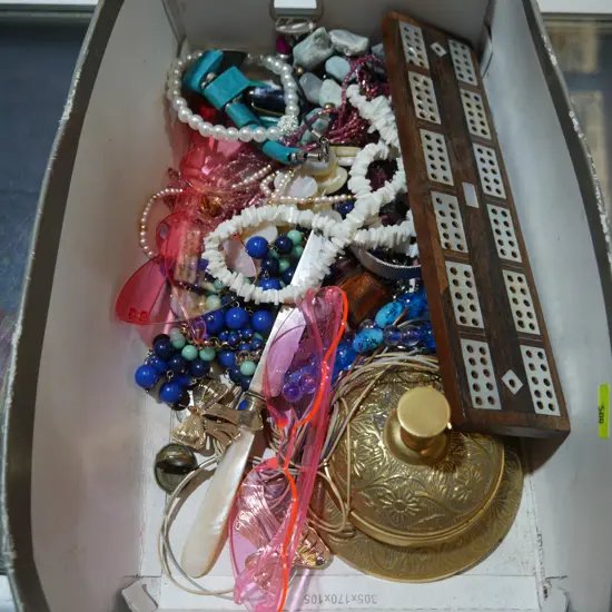 Costume jewellery etc