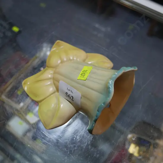 Pottery wall pocket, Crown Lynn