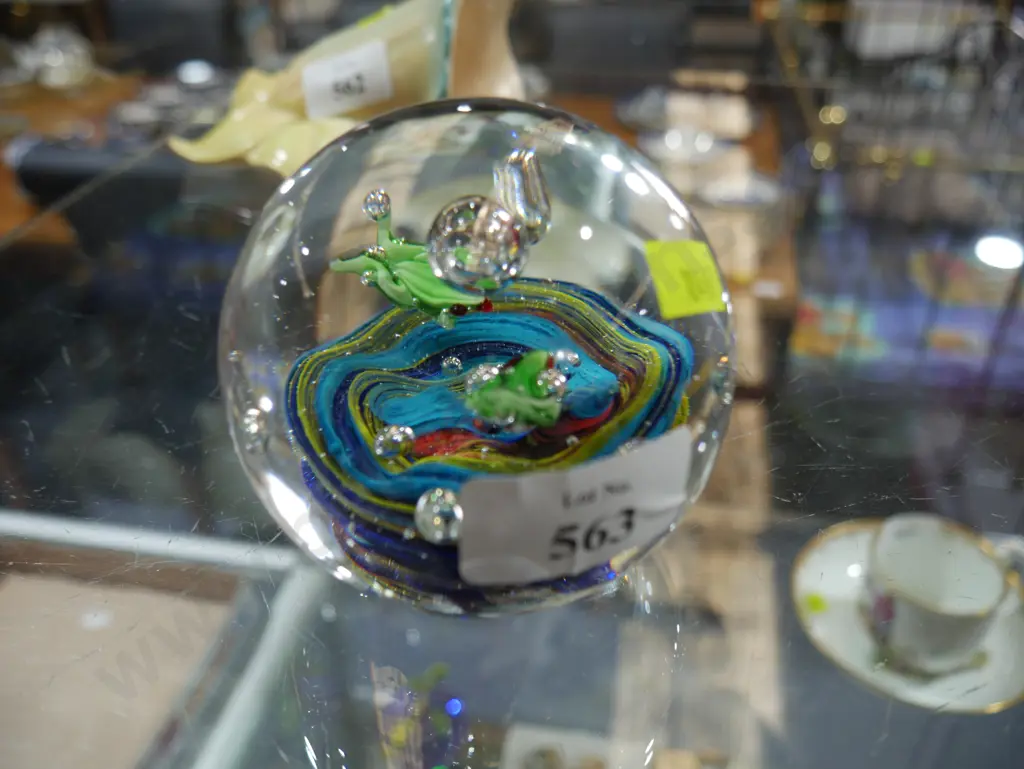 Glass paper weight Image 1++