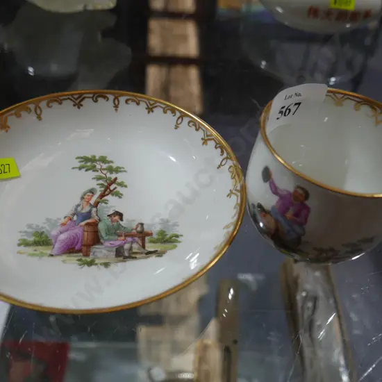 Cup and saucer