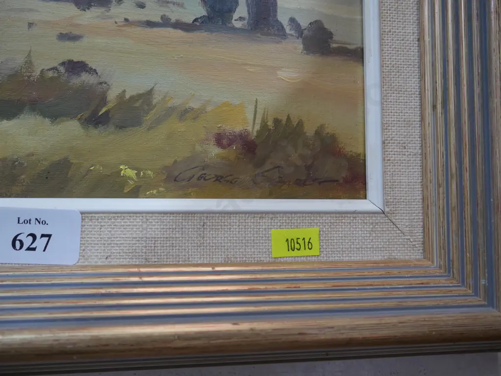 George Searle Hari Hari West Coast framed oil painting Image 1++