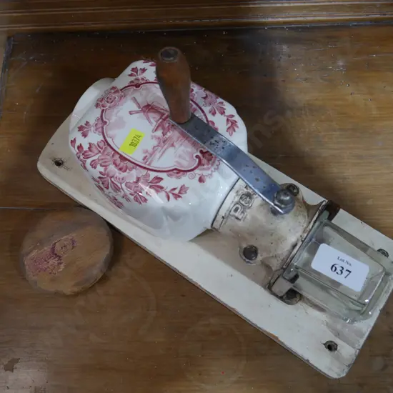 Vintage coffee grinder