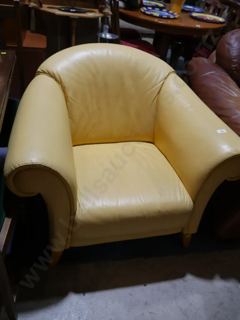 Yellow armchair Image 1++