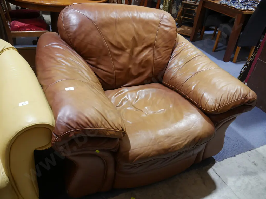 Tan  armchair Image 1++