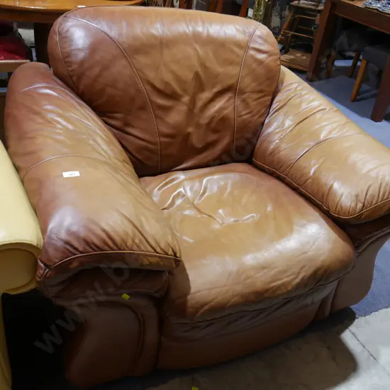 Tan  armchair