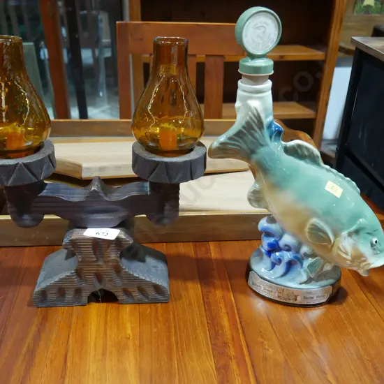 Jim Beam decanter etc