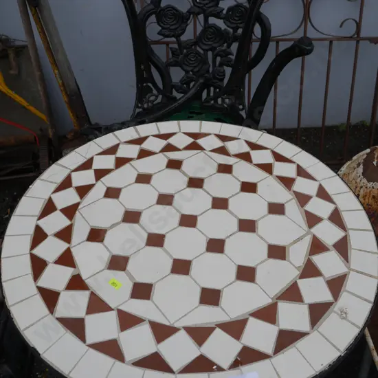 Outdoor table and 2 chairs