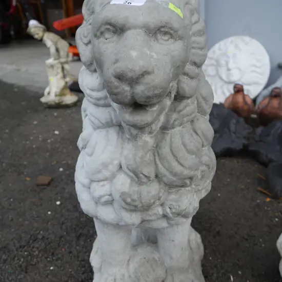 Lion garden ornament