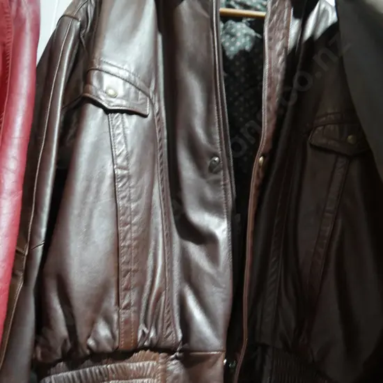Leather jacket