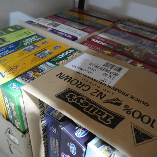 4 boxes jigsaw puzzles