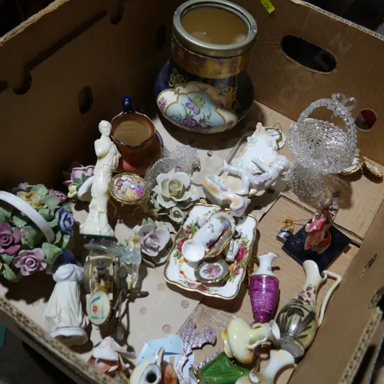 Vases, figurines etc