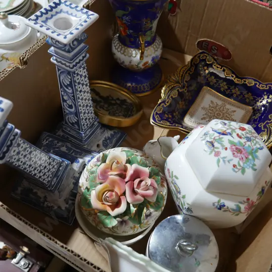 Assortment of china ware