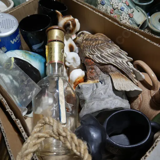 Animal ornaments etc