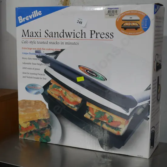 Breville maxi sandwich press