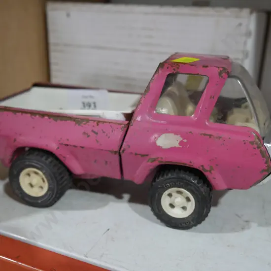 Pink Tonka truck