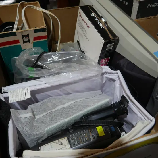 Projector, video camera printer