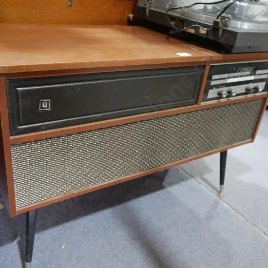 Radio record player