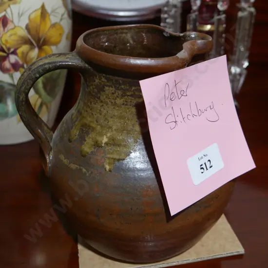 Peter Stitchbury studio pottery jug