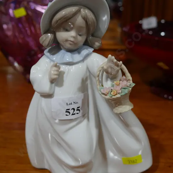 Lladro girl figurine