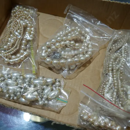 Pearl necklaces