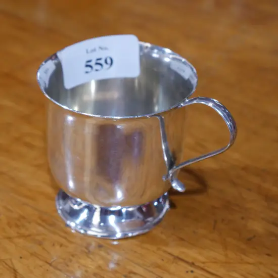 Sterling silver cup