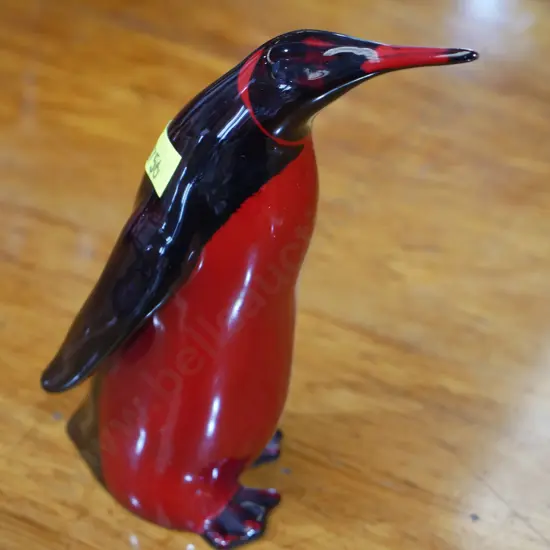 Royal Doulton Flambe Penguin