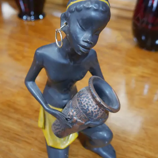 Native women figurine