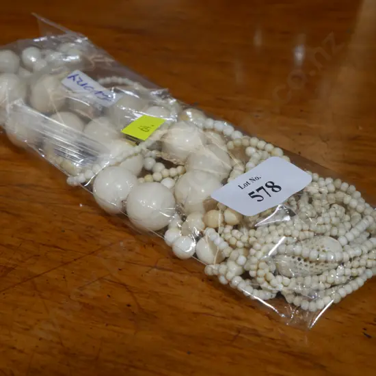 Ivory necklaces