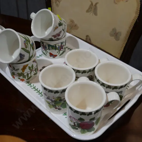 Portmeirion The Botanic Gardens cups and tray