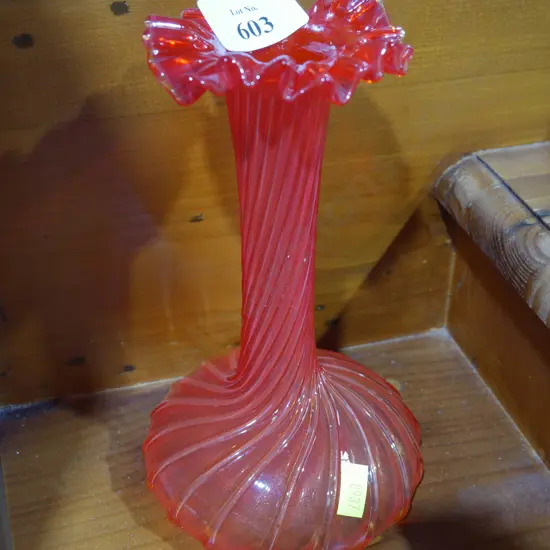 Glass vase