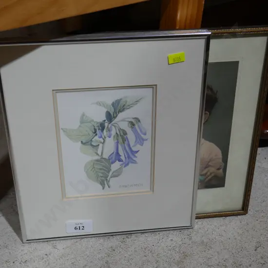 2 framed artworks
