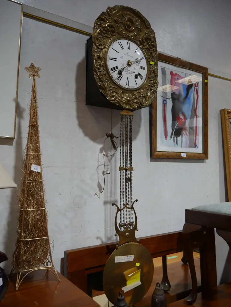 Antique brass Wall clock Image 1++