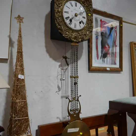 Antique brass Wall clock