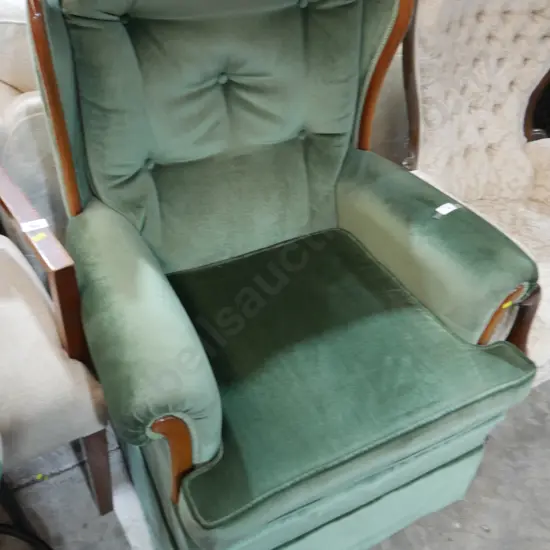 Wing back arm chair