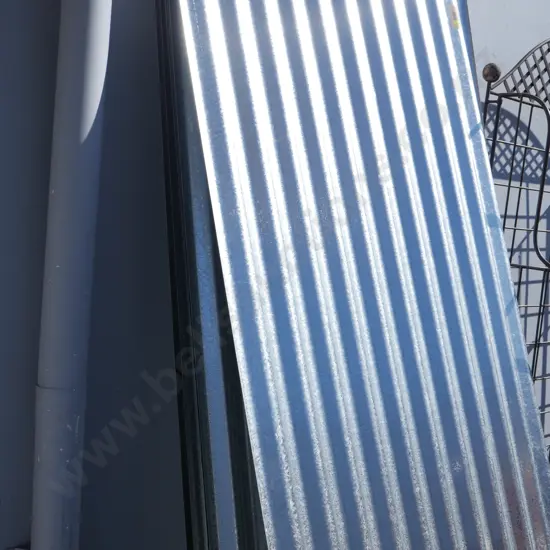 Corrugated roofing