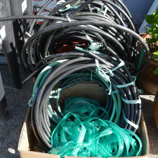 2 boxes hoses