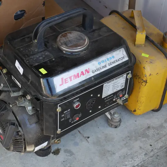 Jetman generator and canister