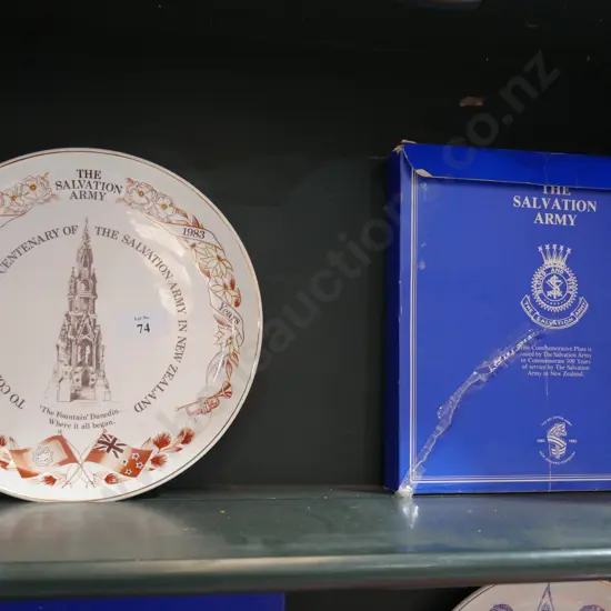 The Salvation Army plate