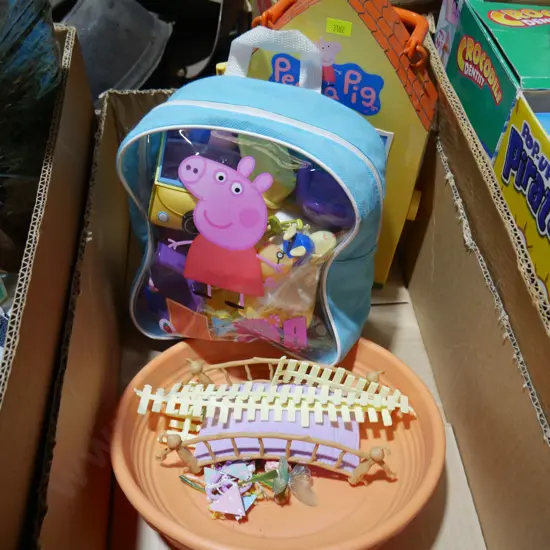 Peppa pig toys etc
