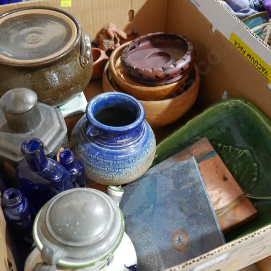 Pottery items etc