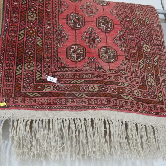 Hand knotted rug,