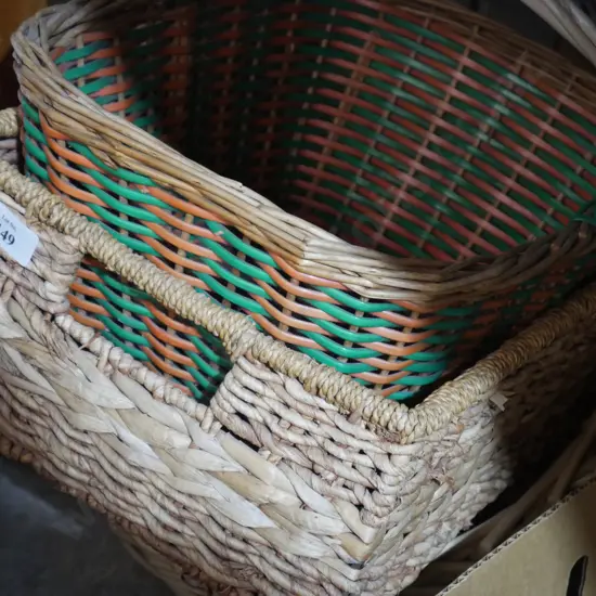 Cane baskets
