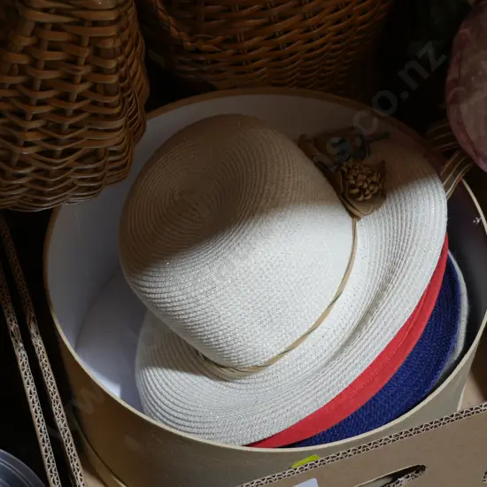 Hats , baskets