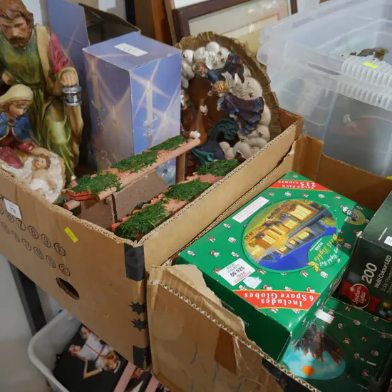 Figurine , candle stick holders ect