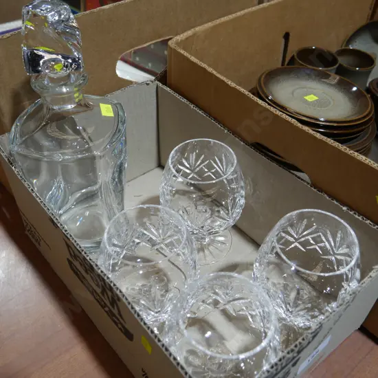 Decanter glasses