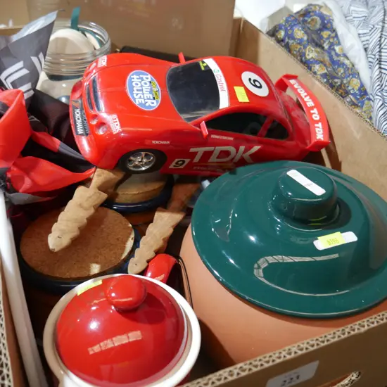 Pottery storage containers ect